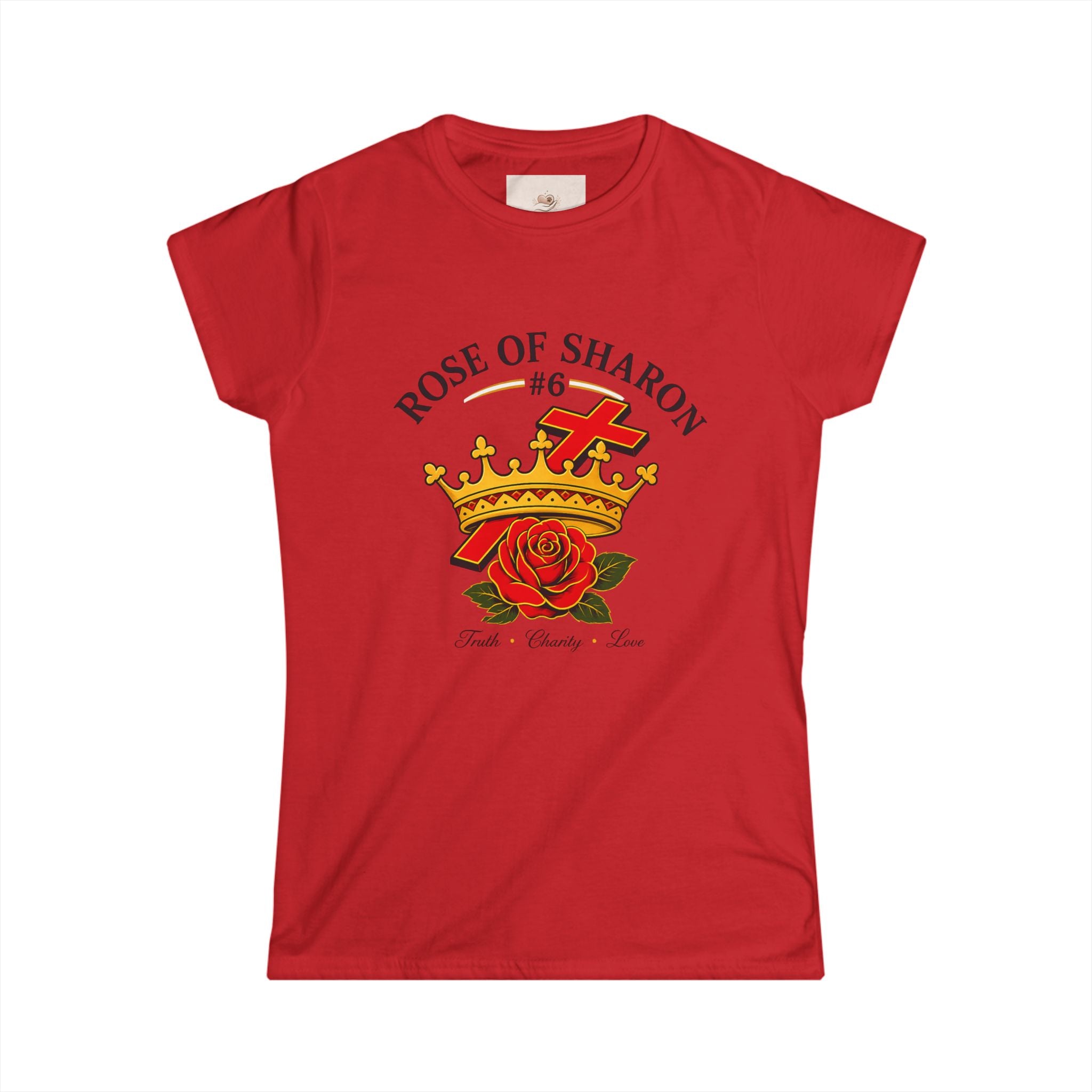Women's Softstyle Tee — Classic White Crewneck Shirt