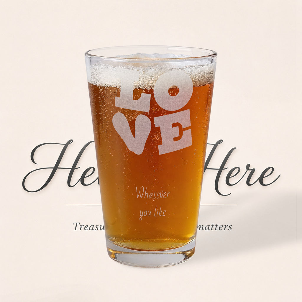 Pint Mixing Glass, 16oz (Engraving)