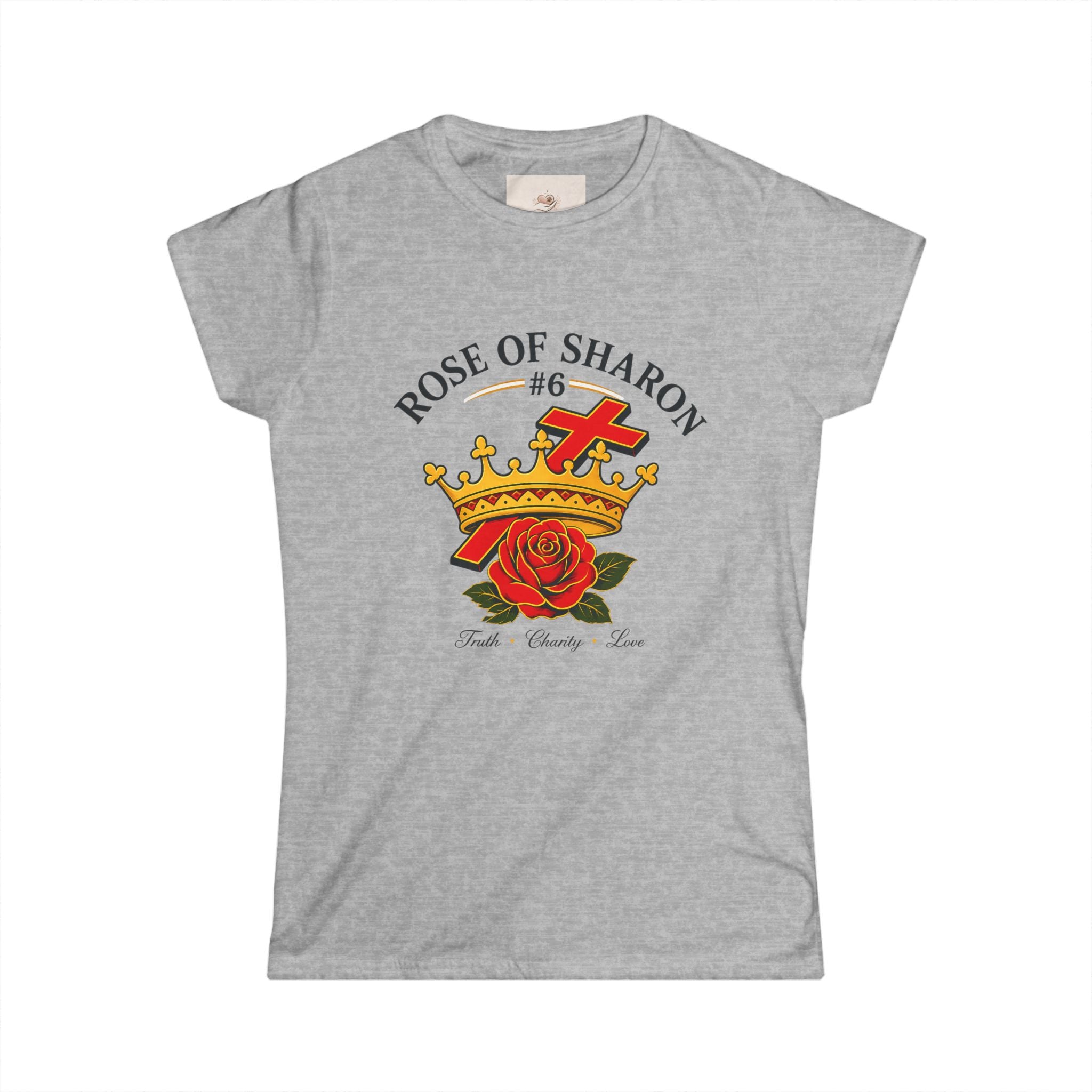 Women's Softstyle Tee — Classic White Crewneck Shirt