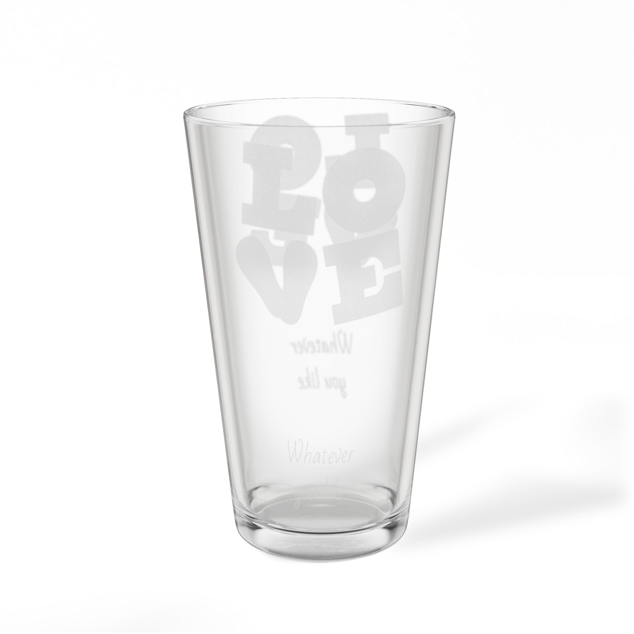 Pint Mixing Glass, 16oz (Engraving)
