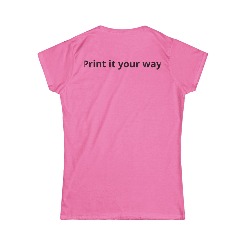 Women's softstyle crewneck tee, additional view 14