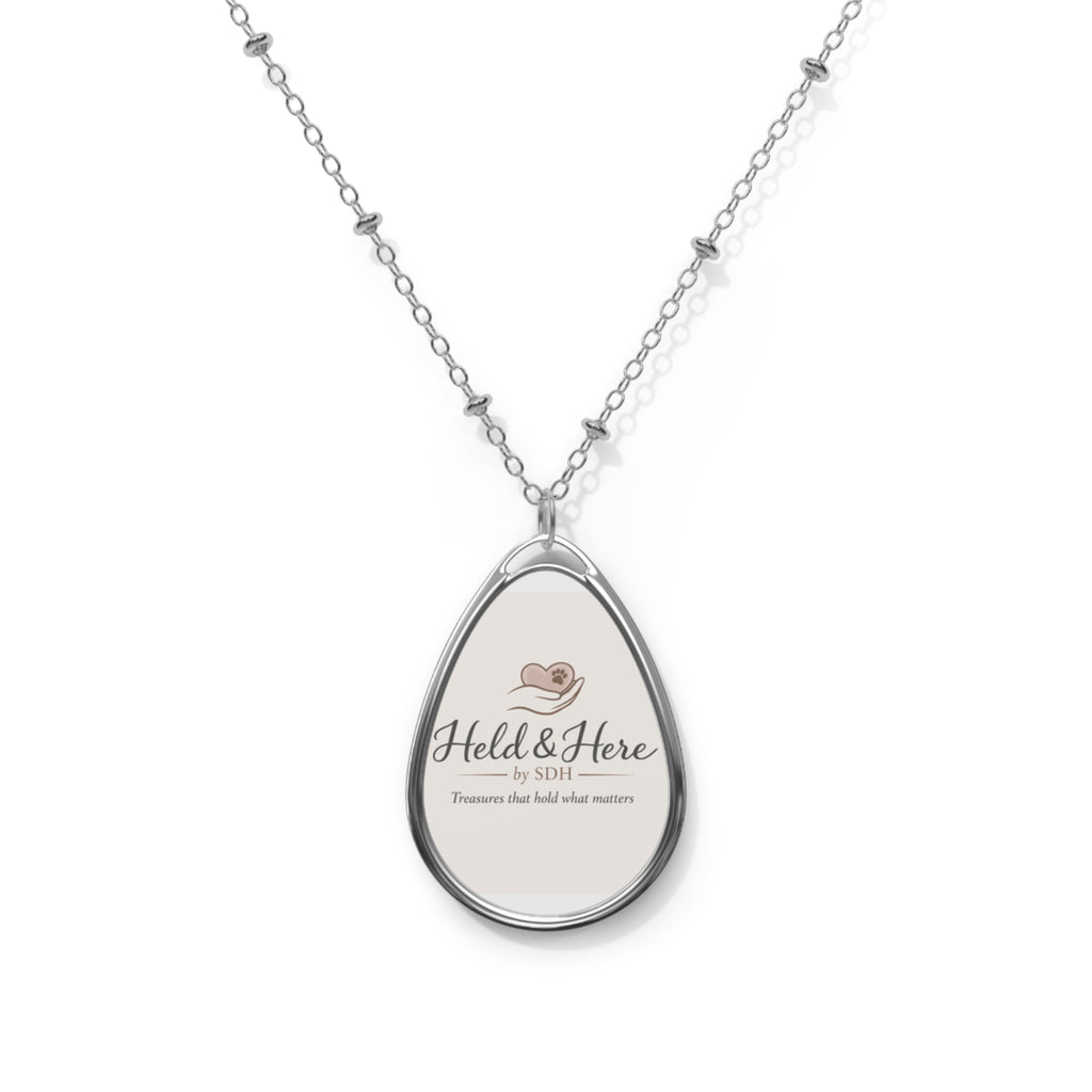 The Memory Held Necklace – Custom Photo Pendant