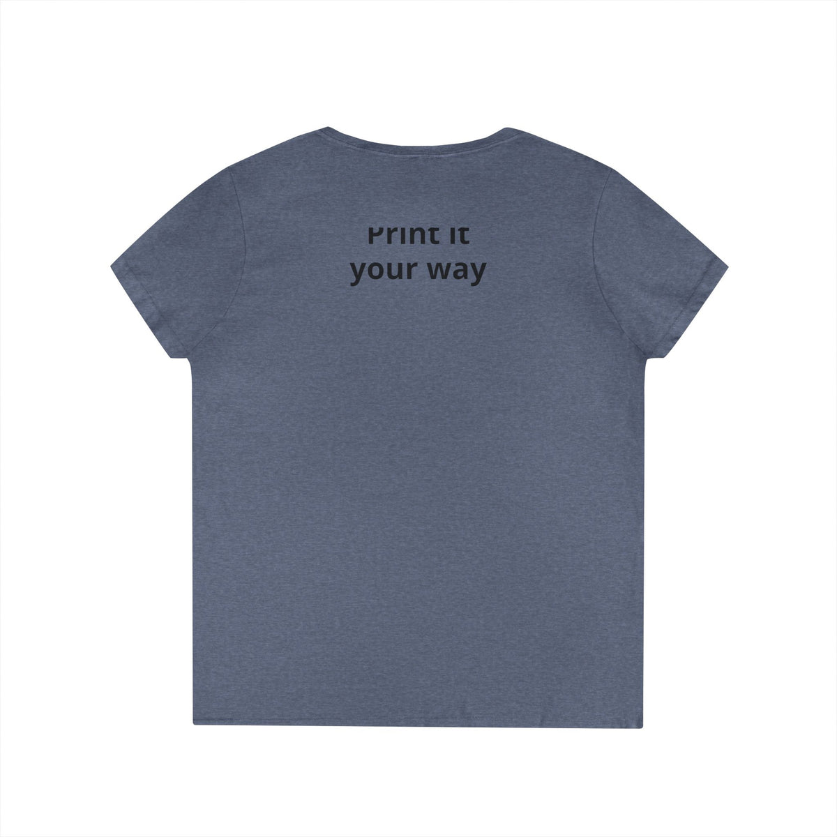 Personalized women's V-neck tee, additional view 18