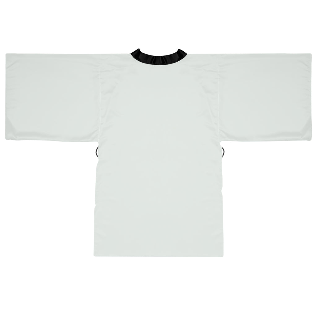 Branded Long Sleeve Kimono Robe — U R Able Cap Logo Panel