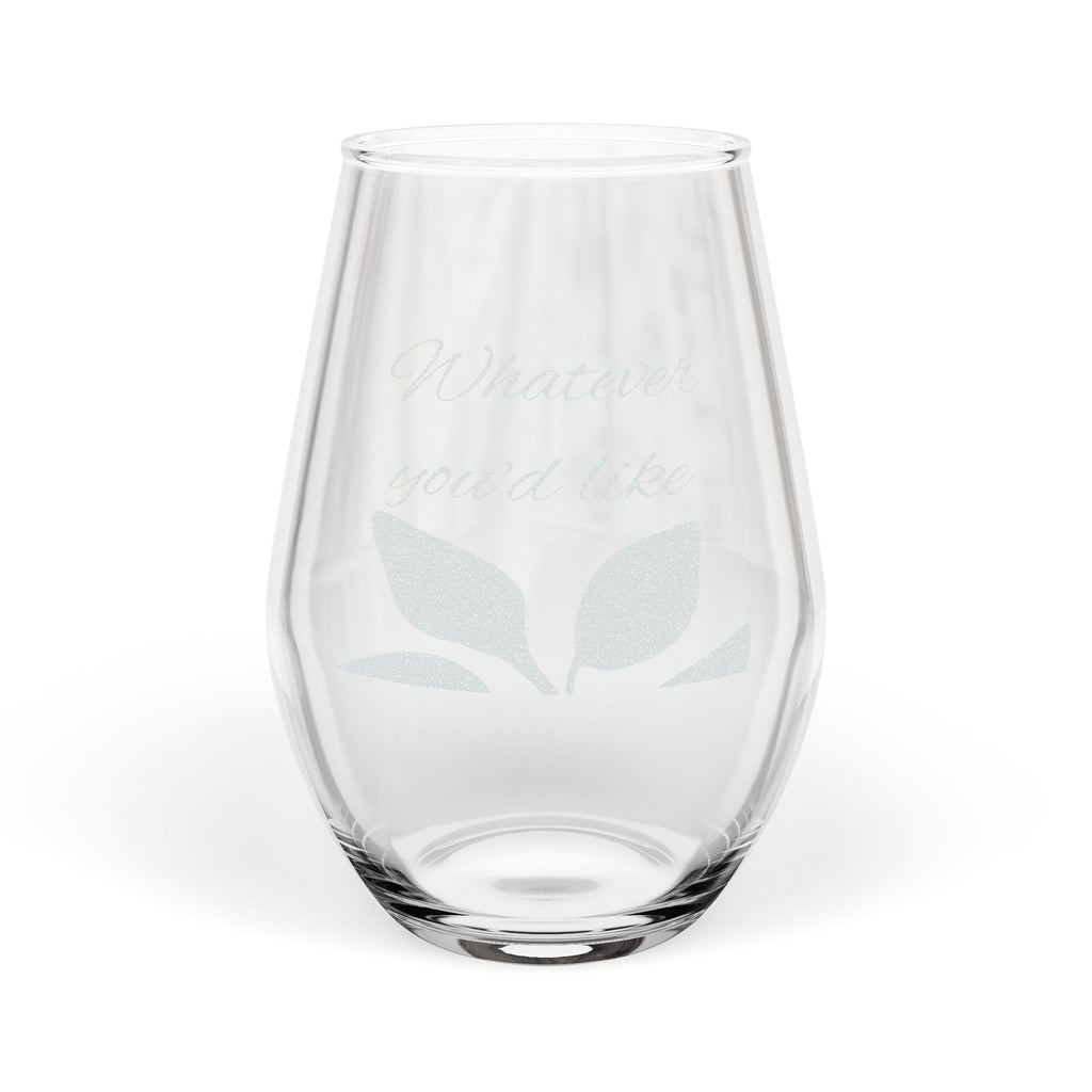 Stemless Wine Glass, 11.5oz (Engraving)
