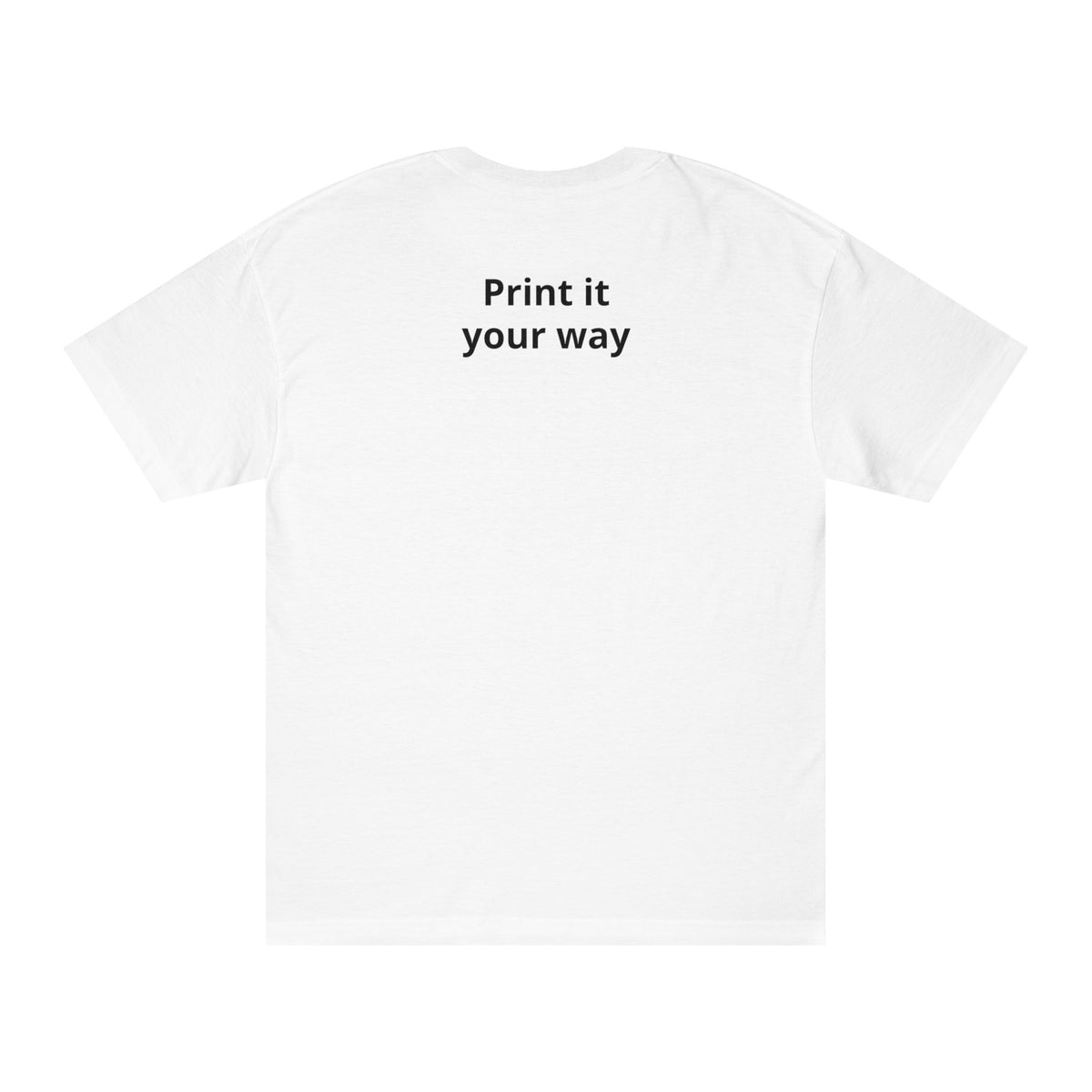 Personalized classic crew tee, additional view 1