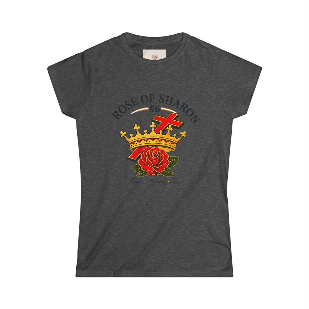 Women's Softstyle Tee — Classic White Crewneck Shirt
