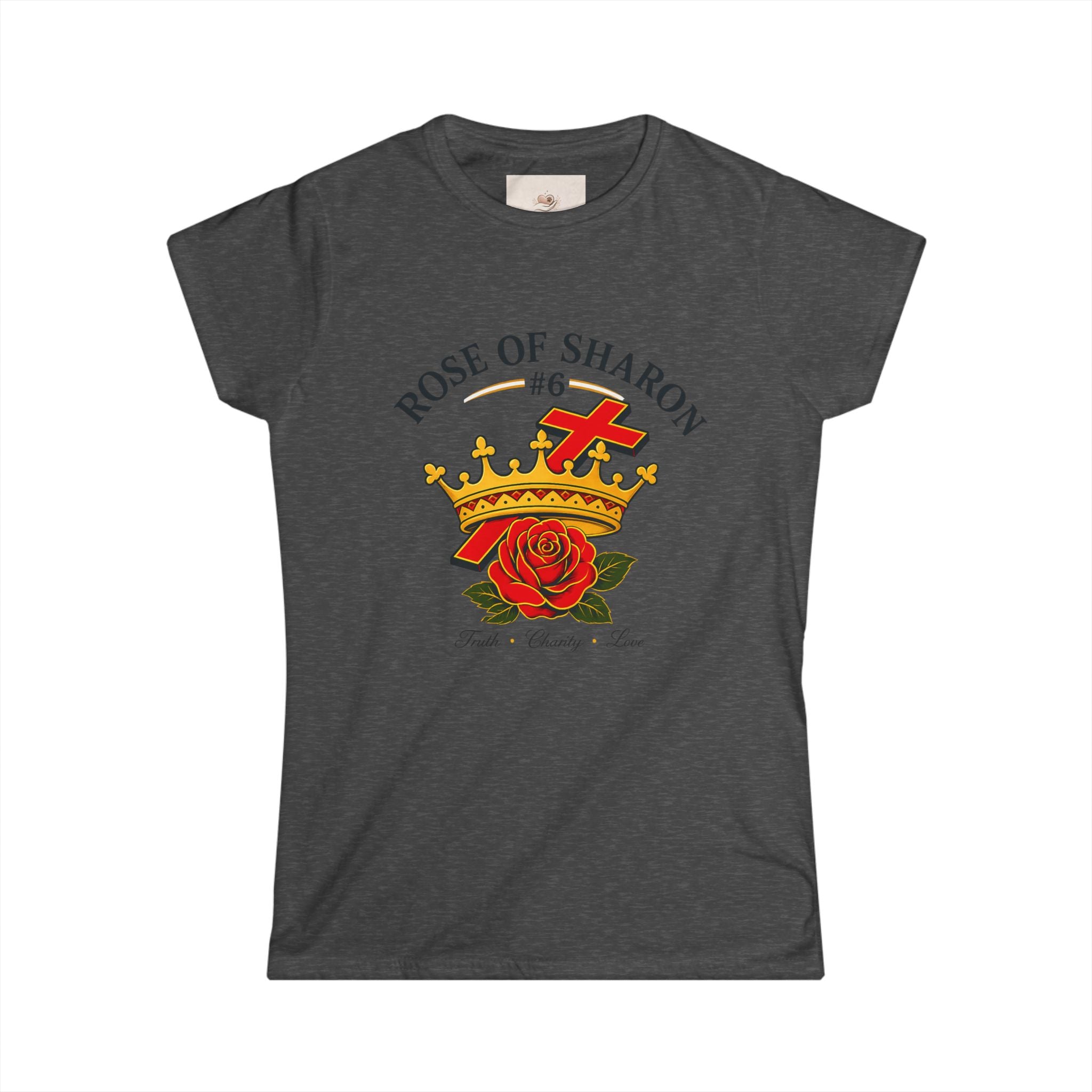 Women's Softstyle Tee — Classic White Crewneck Shirt