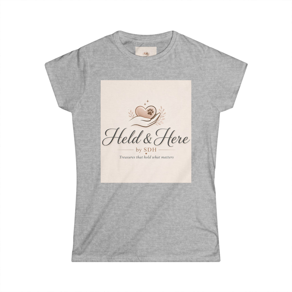 Sport grey women's softstyle crewneck tee