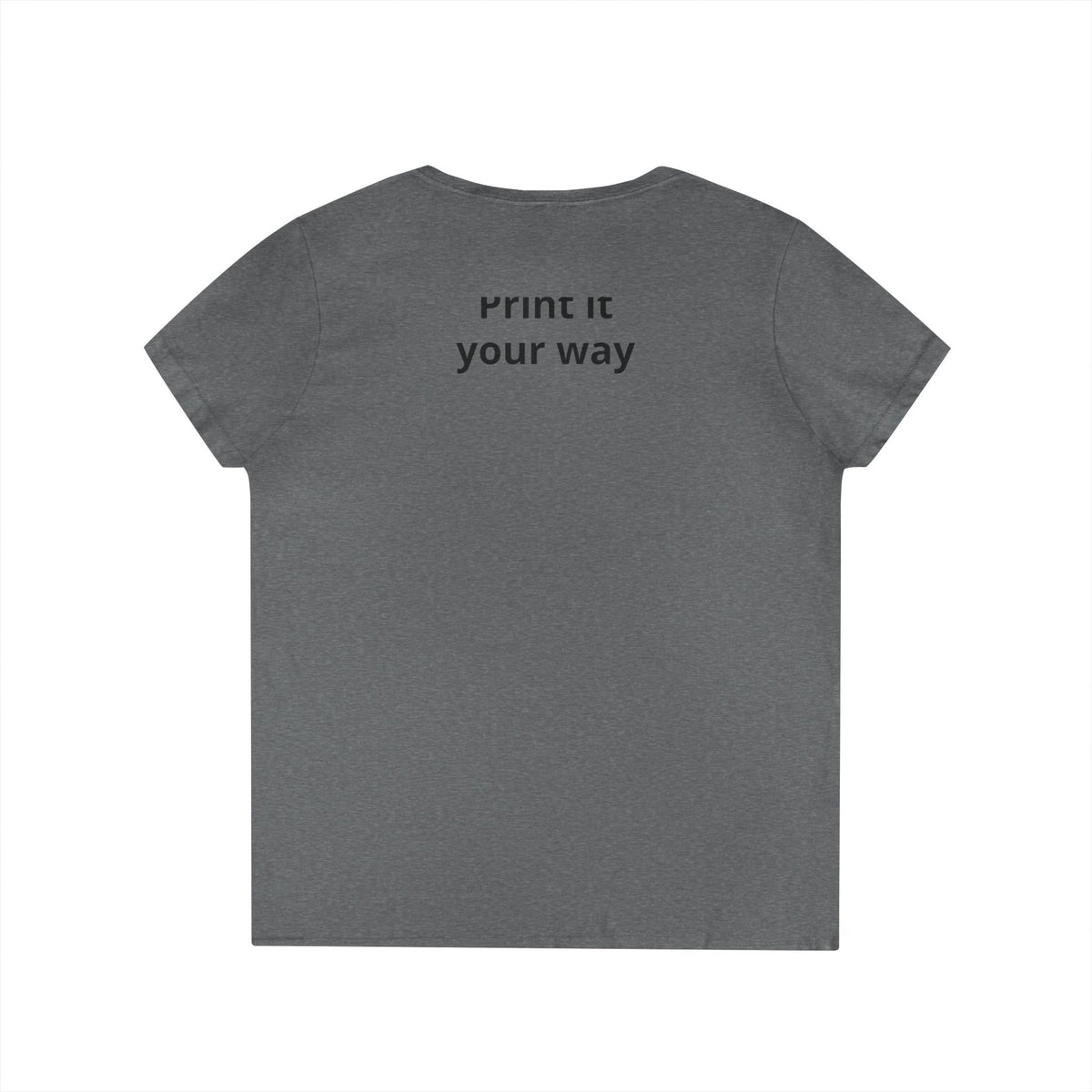 Personalized women's V-neck tee, additional view 16