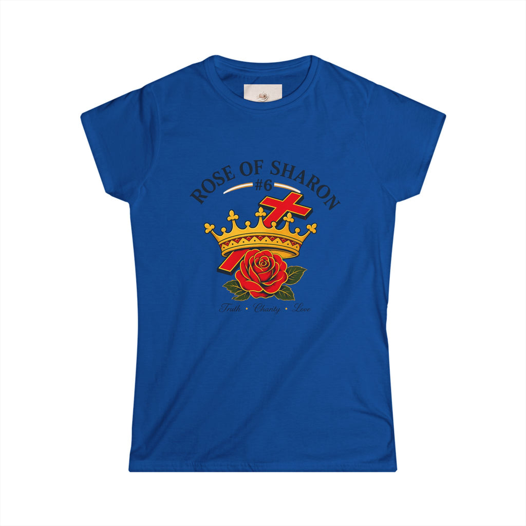 Women's Softstyle Tee — Classic White Crewneck Shirt