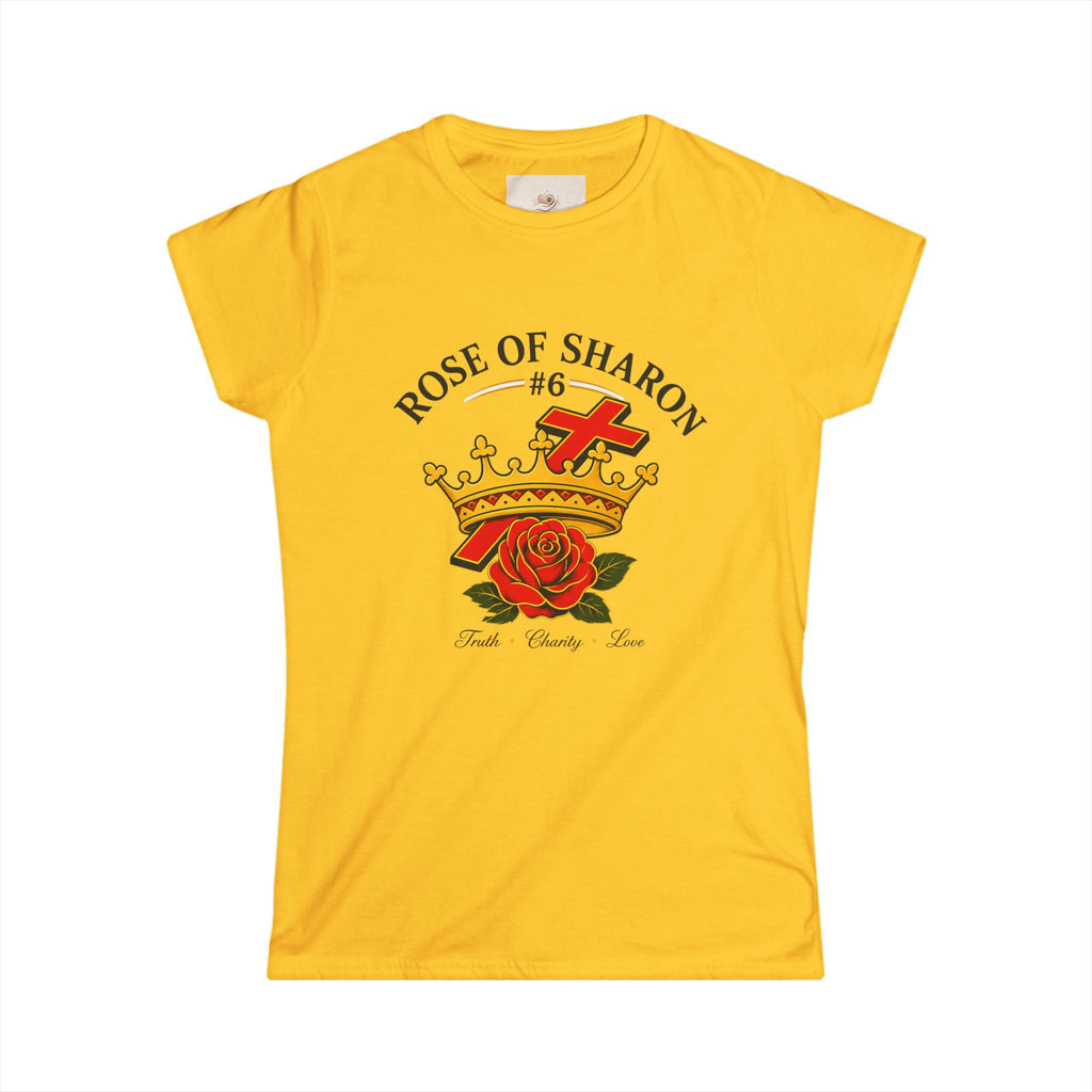 Women's Softstyle Tee — Classic White Crewneck Shirt