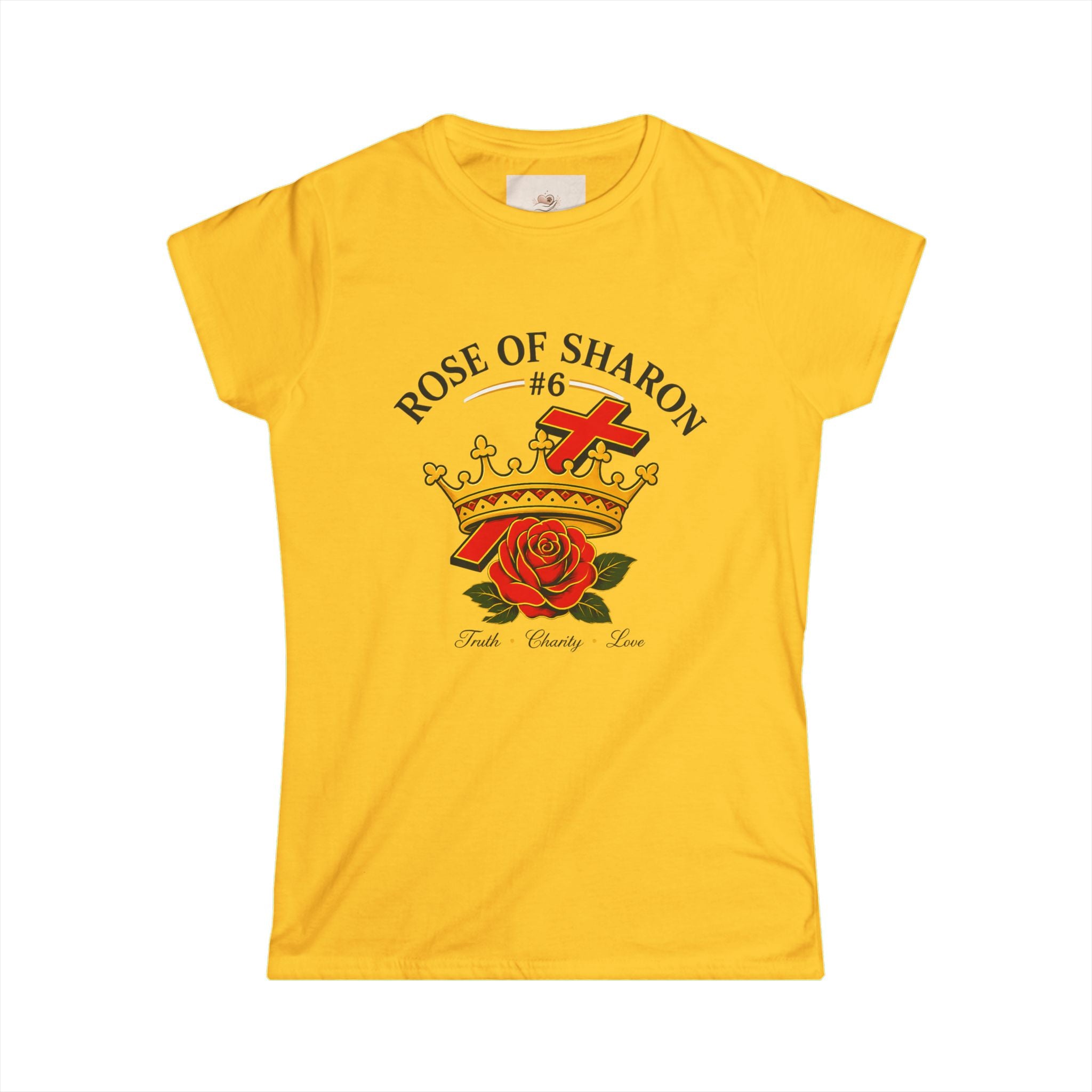 Women's Softstyle Tee — Classic White Crewneck Shirt