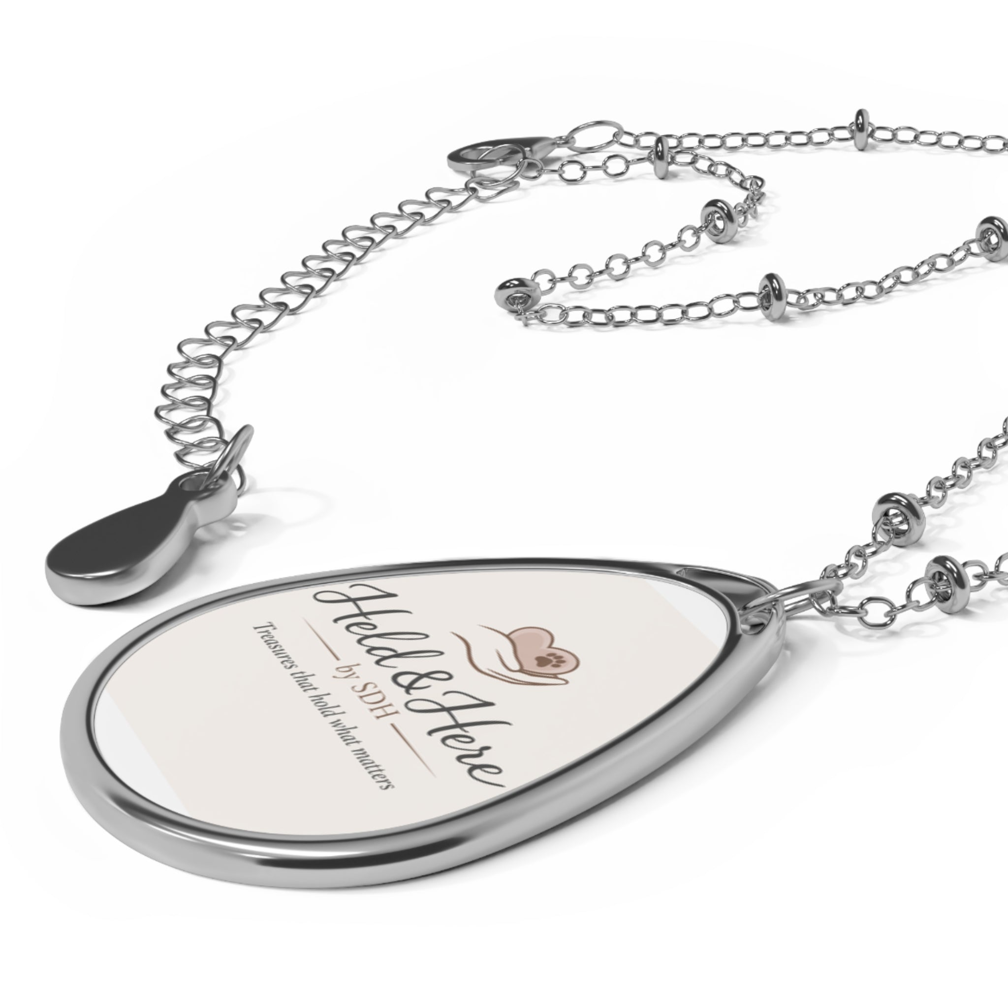 The Memory Held Necklace – Custom Photo Pendant