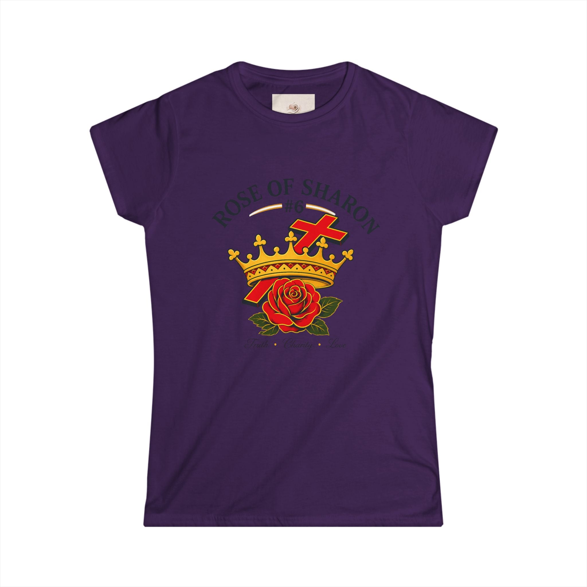 Women's Softstyle Tee — Classic White Crewneck Shirt