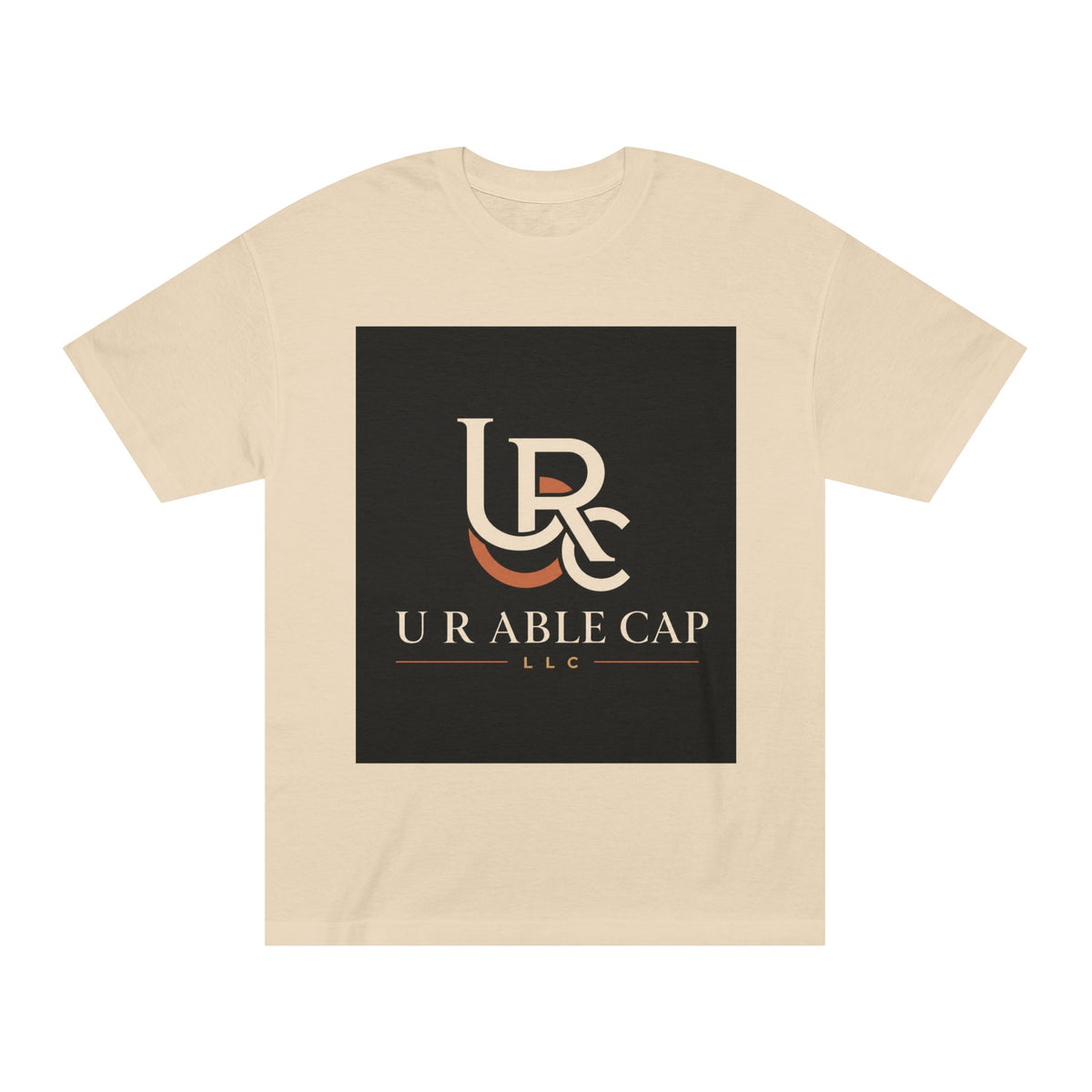 Sand personalized classic crew tee