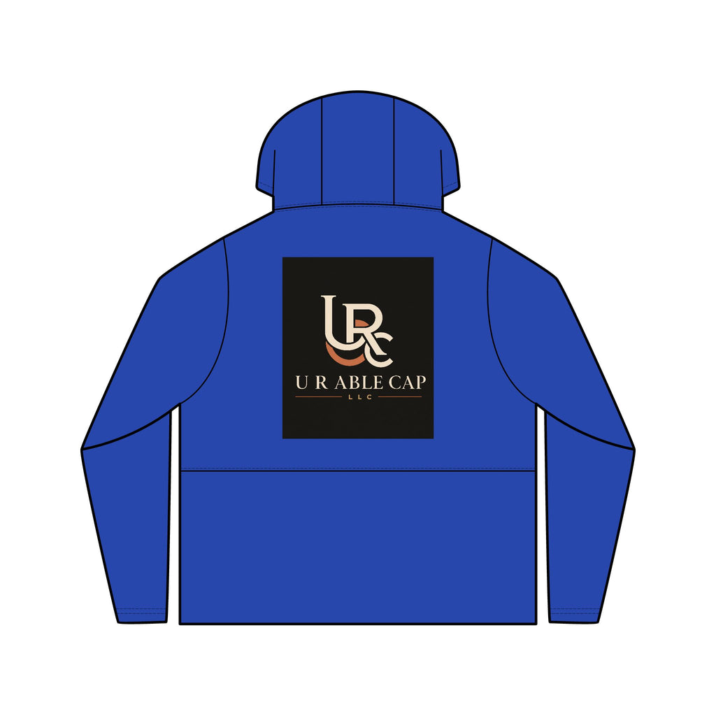 Personalized women's hooded windbreaker with embroidery-ready front, view 15