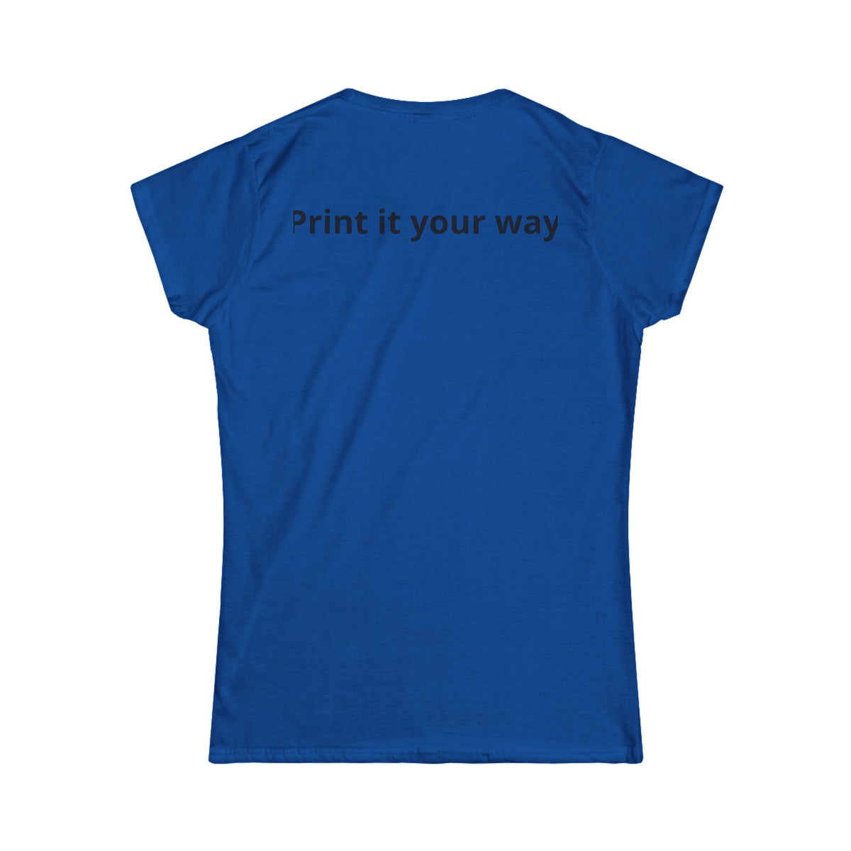 Women's softstyle crewneck tee, additional view 11