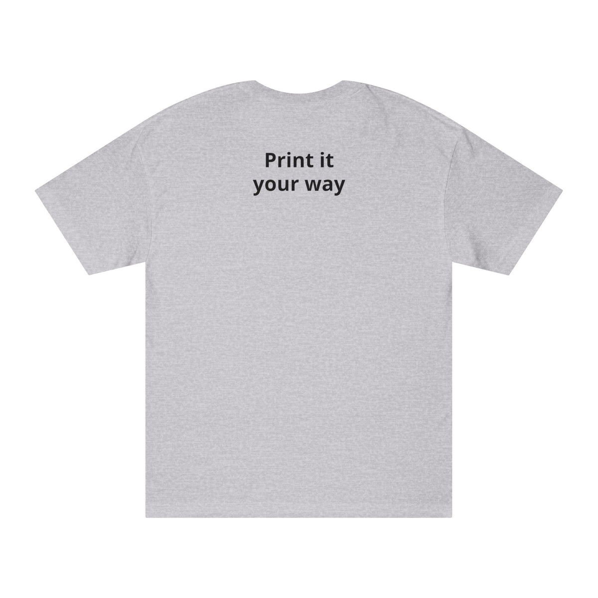 Personalized classic crew tee, additional view 4