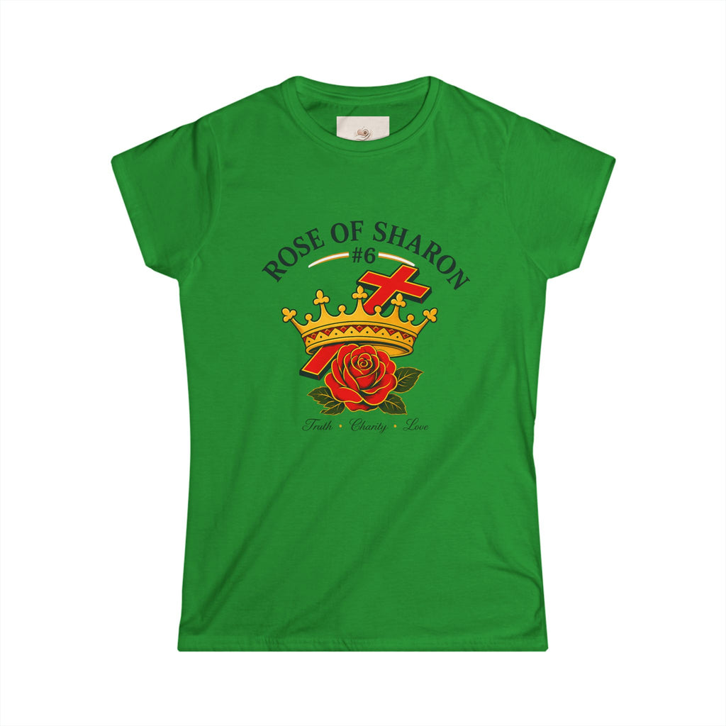 Women's Softstyle Tee — Classic White Crewneck Shirt