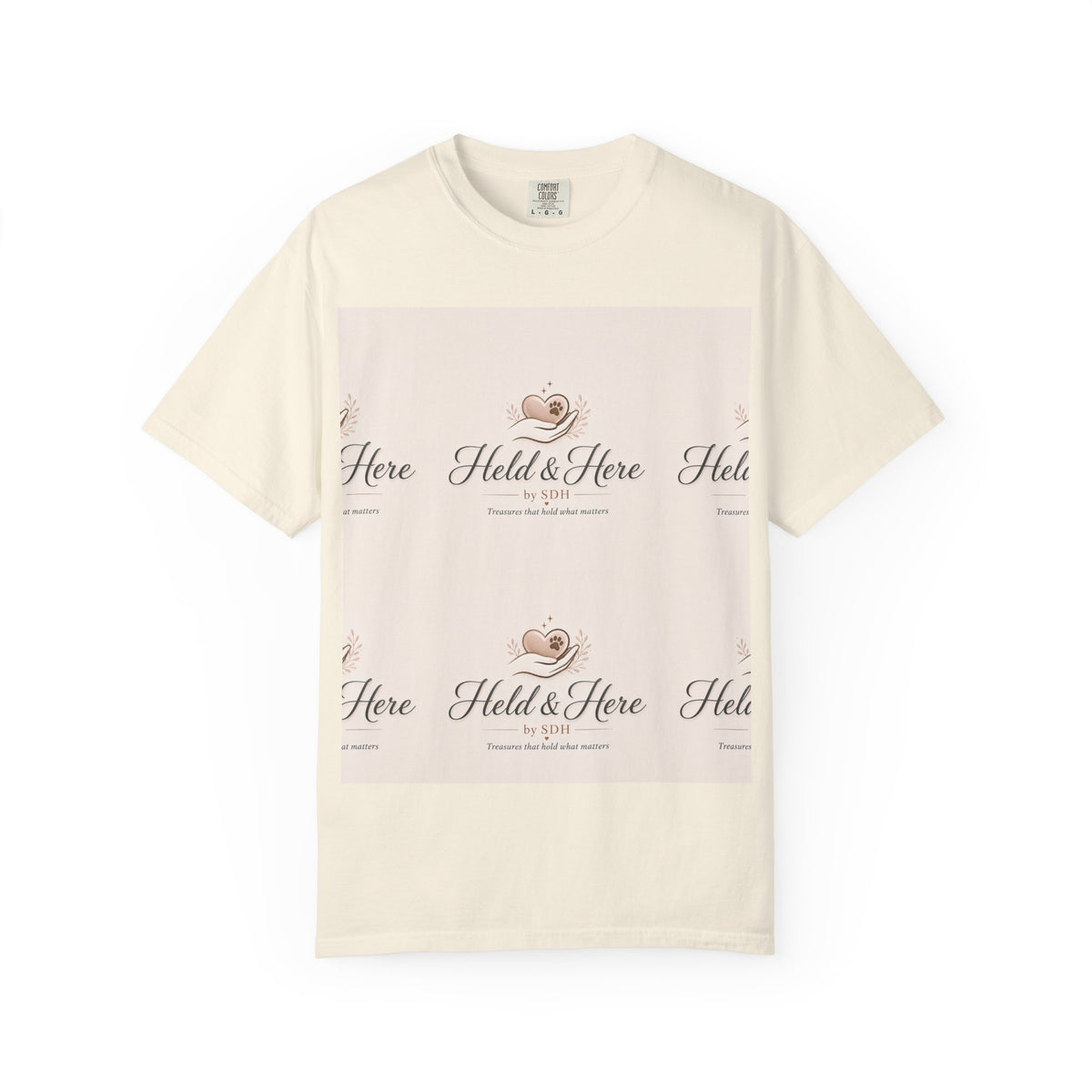 Personalized garment-dyed classic tee, additional view 3