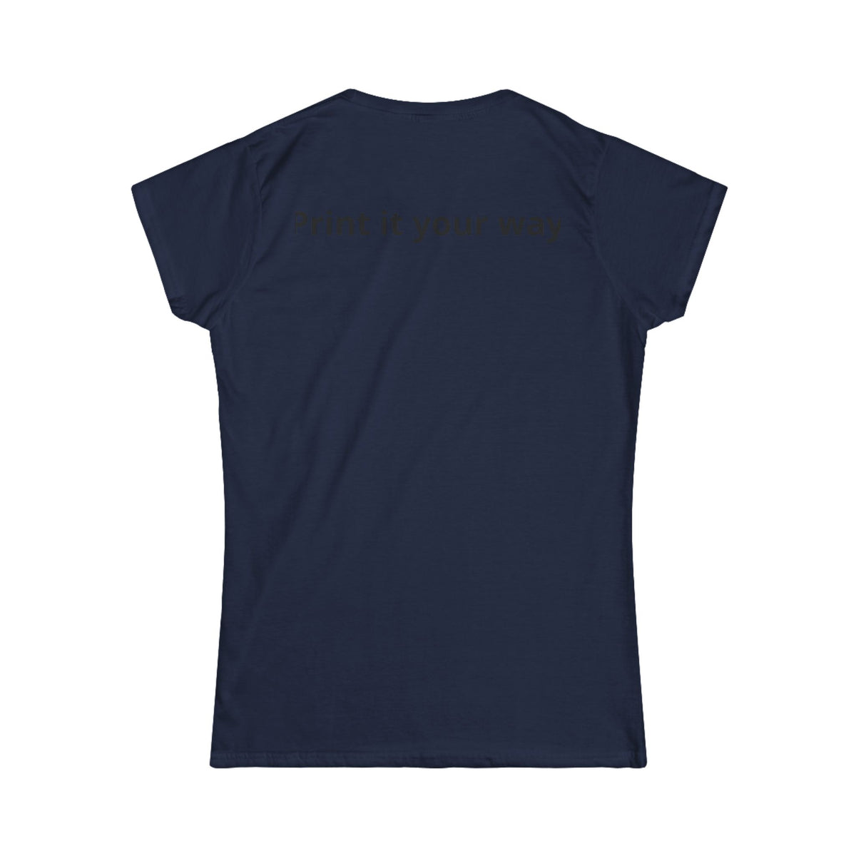 Women's softstyle crewneck tee, additional view 12