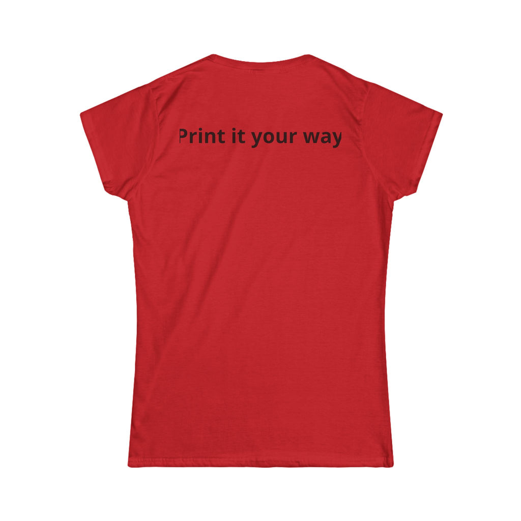 Women's softstyle crewneck tee, additional view 15
