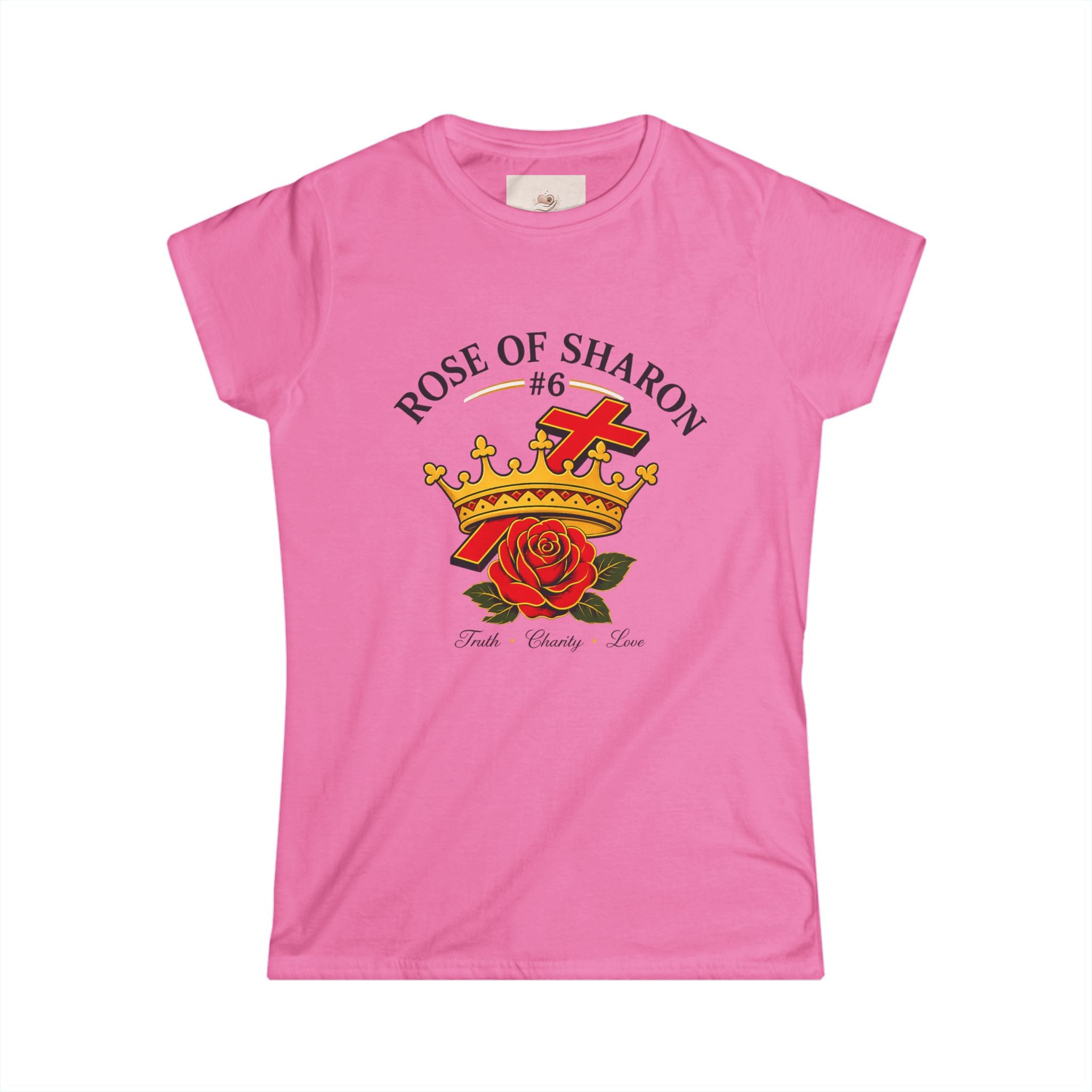 Women's Softstyle Tee — Classic White Crewneck Shirt
