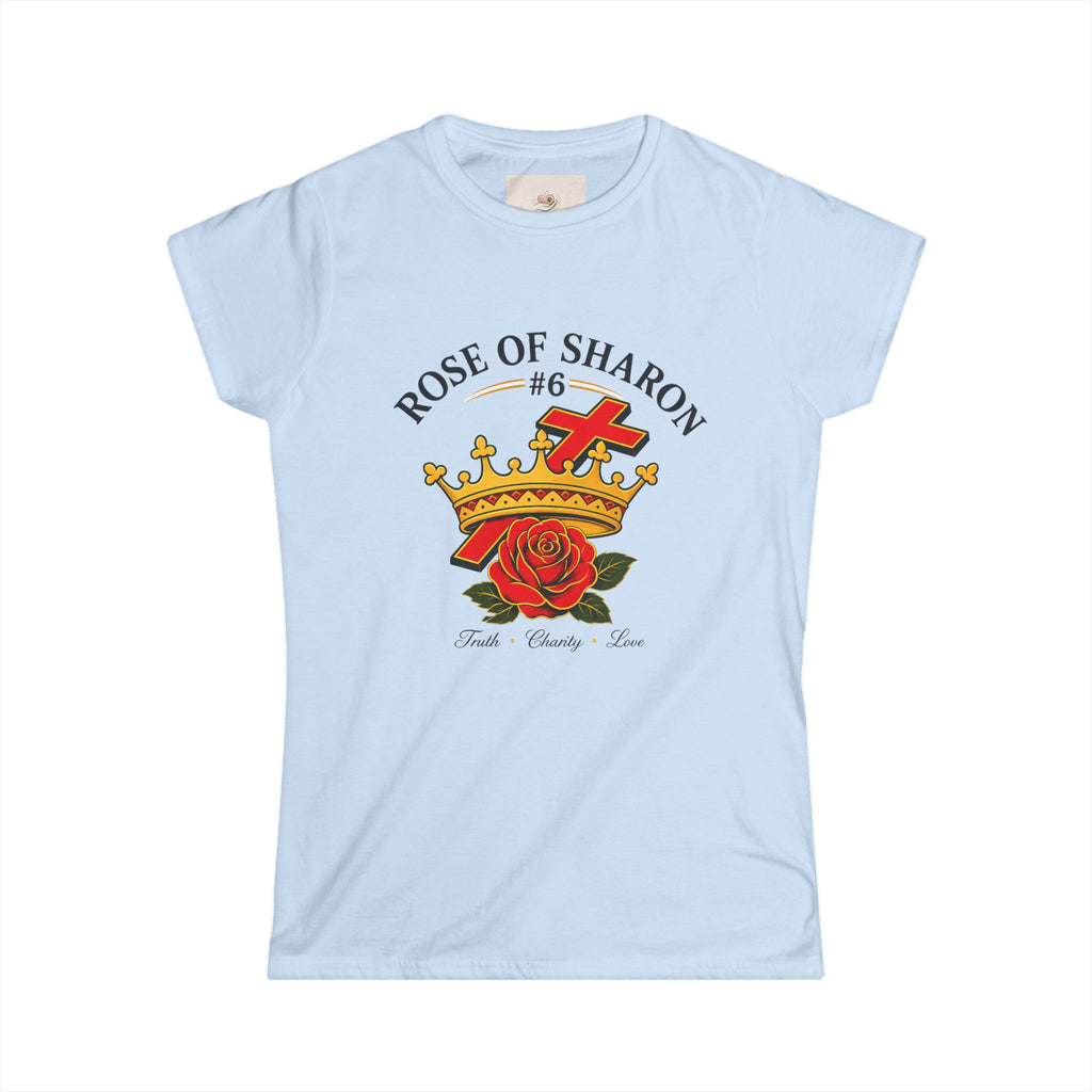 Women's Softstyle Tee — Classic White Crewneck Shirt