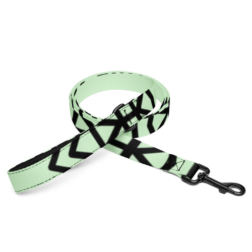 Personalized dog leash, front view